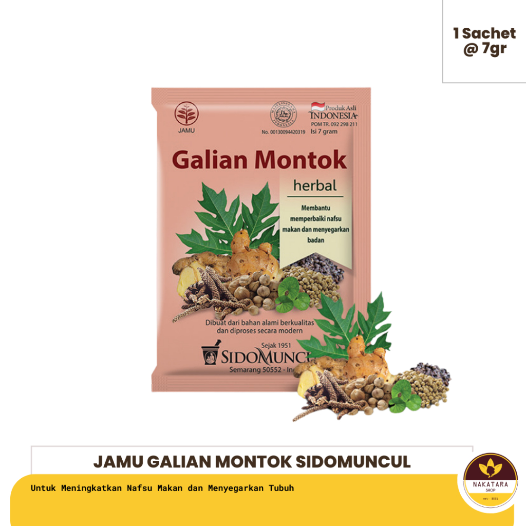 

JAMU GALIAN MONTOK SIDO MUNCUL ISI 10 SACHET SERBUK