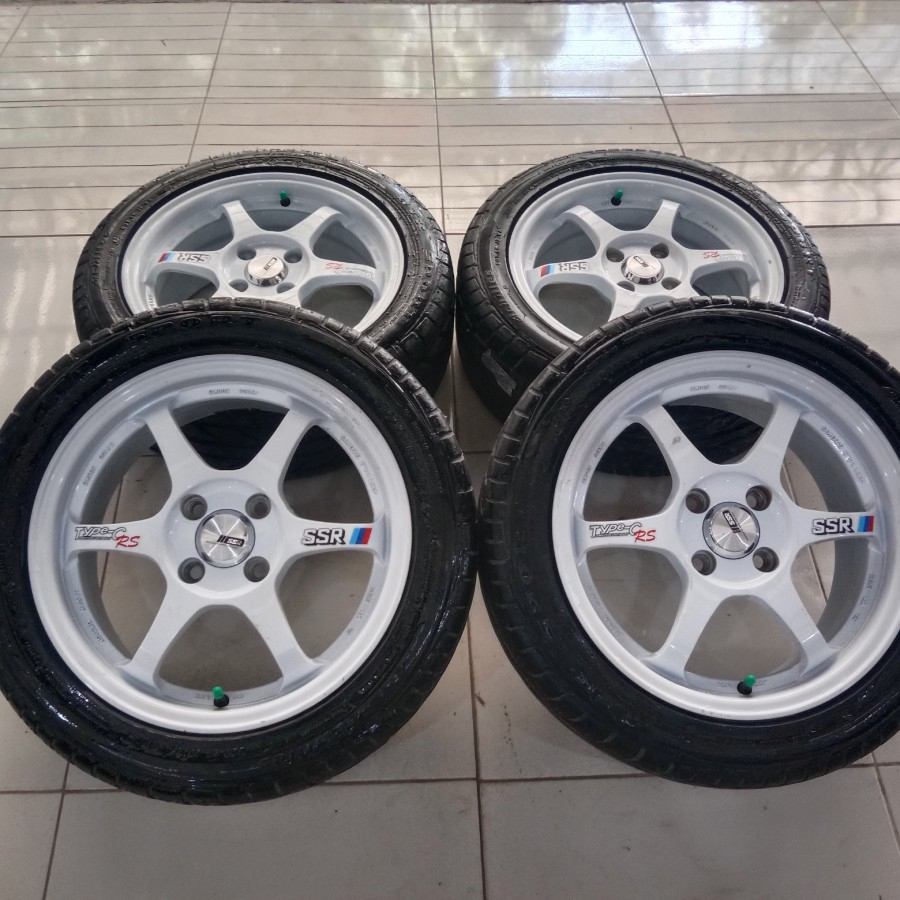 Velg Mobil Bekas Ring 15 SSR R15X6,5 Pcd 4X100 ET42 BAN 195 50 R15