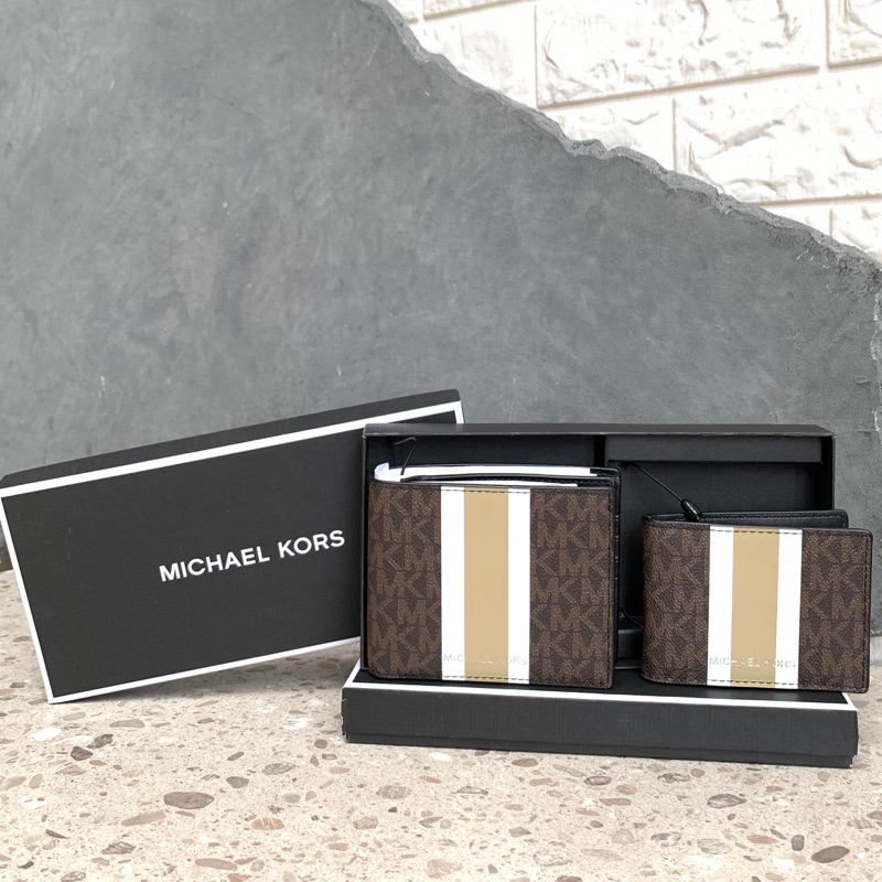 MK MEN GIFTING BIFOLD WALLET BOX SET