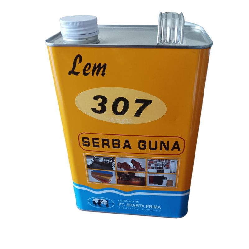 

Lem 307 Serba Guna Galon 2,65liter Untuk Bahan Kulit Karet Busa Kayu HPL Vinyl