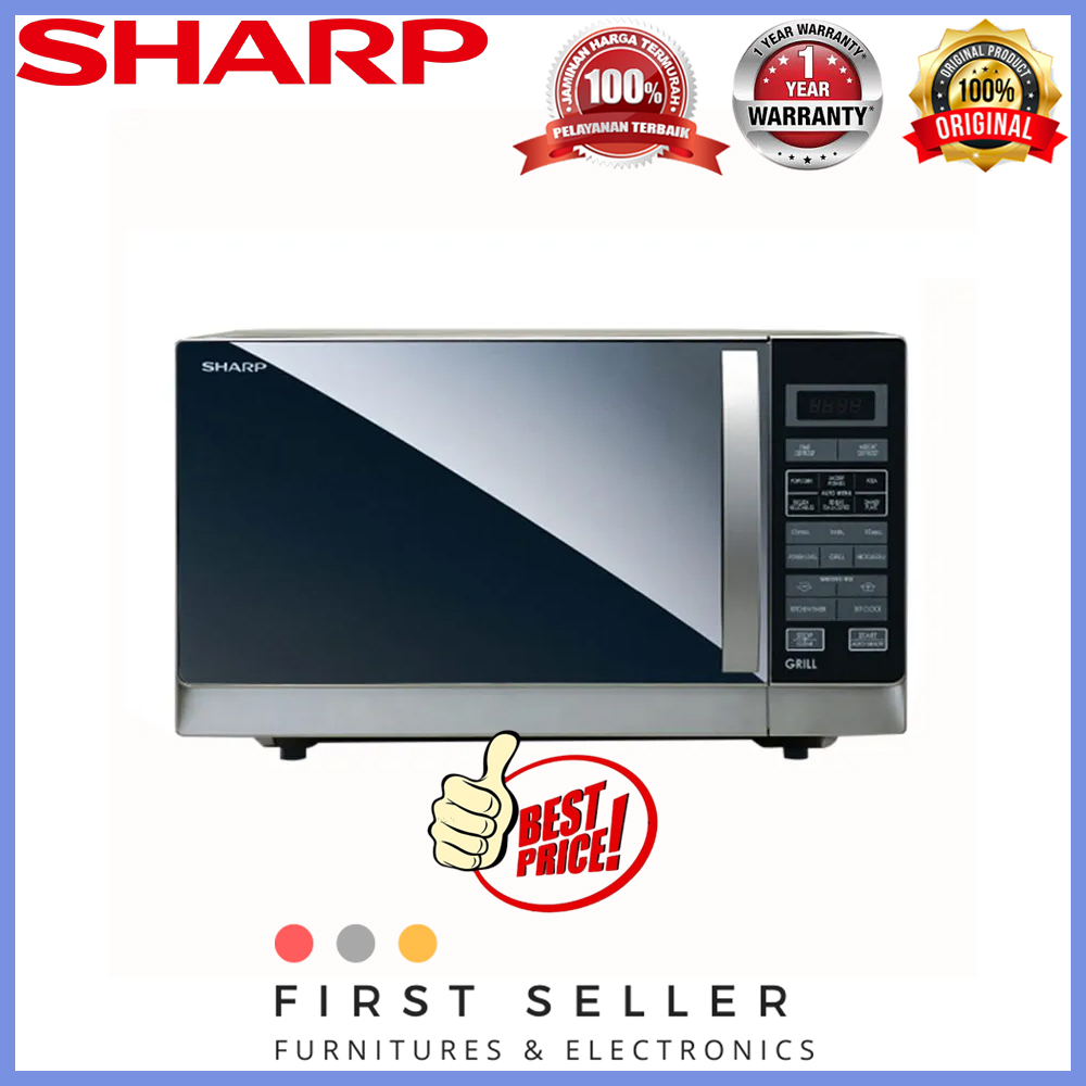 SHARP MICROWAVE R-728(K) / R 728 / R728 [25 LITER] (GARANSI RESMI)