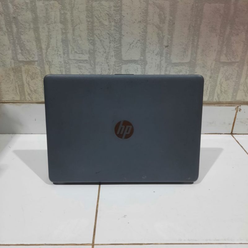 Laptop Hp 14 Intel Celeron N3060 Ram 4Gb/SSD 128/HDD 500Gb Layar 14inch windows 10 FULL APLIKASI SIAP PAKAI