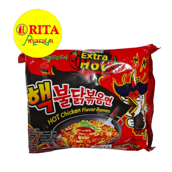 Jual Samyang Buldak Hot Chicken Flavour Ramen 140gr Shopee Indonesia 5522