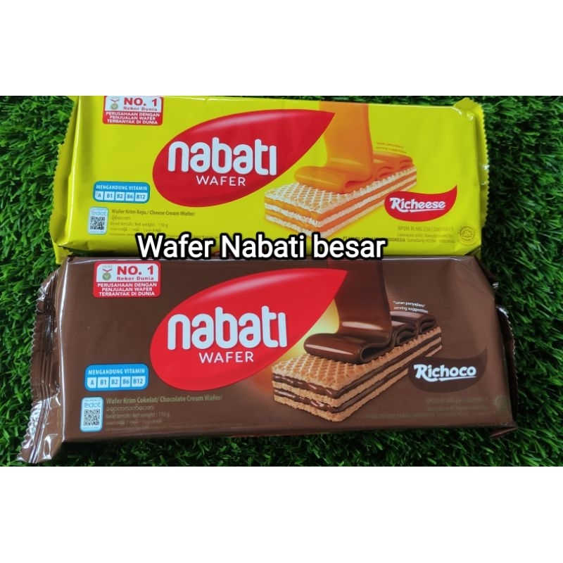 Stok baru Wafer Keju Nabati murah 110gram ED Jan 2024