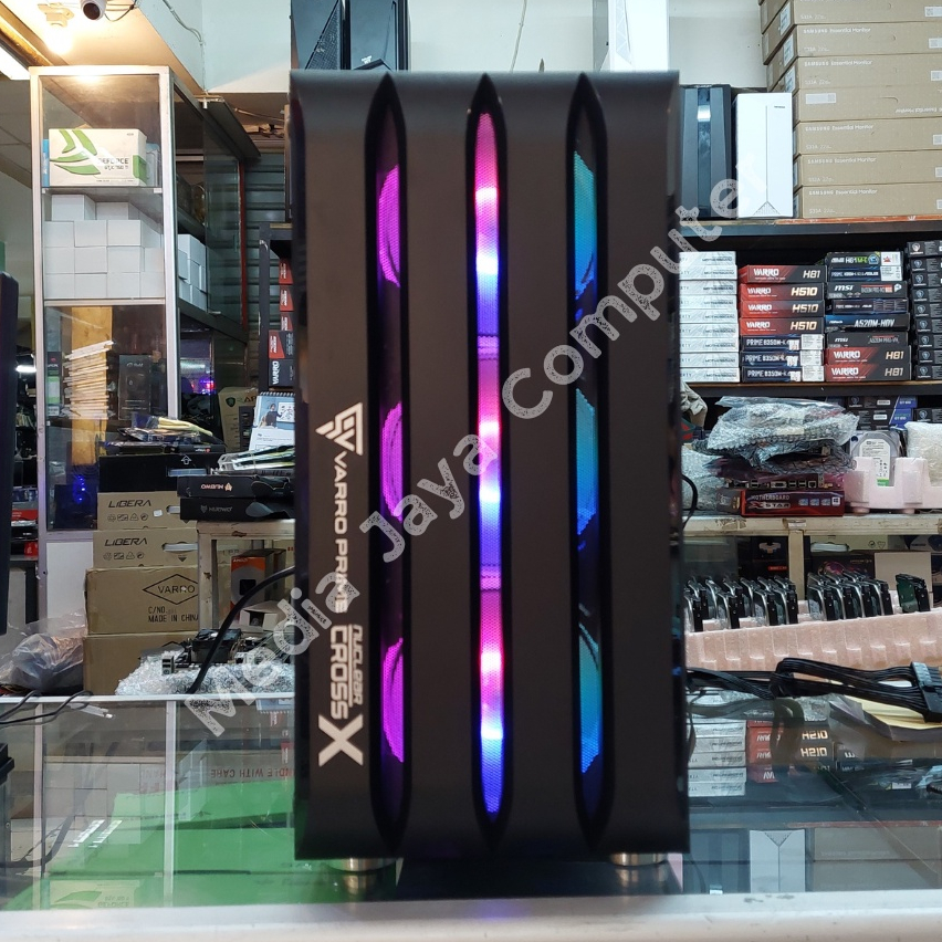 PC GAMING Fullset AMD Ryzen 3 3200G HDD500 SSD128GB DDR4 16GB + Monitor All new garansi 1 tahun