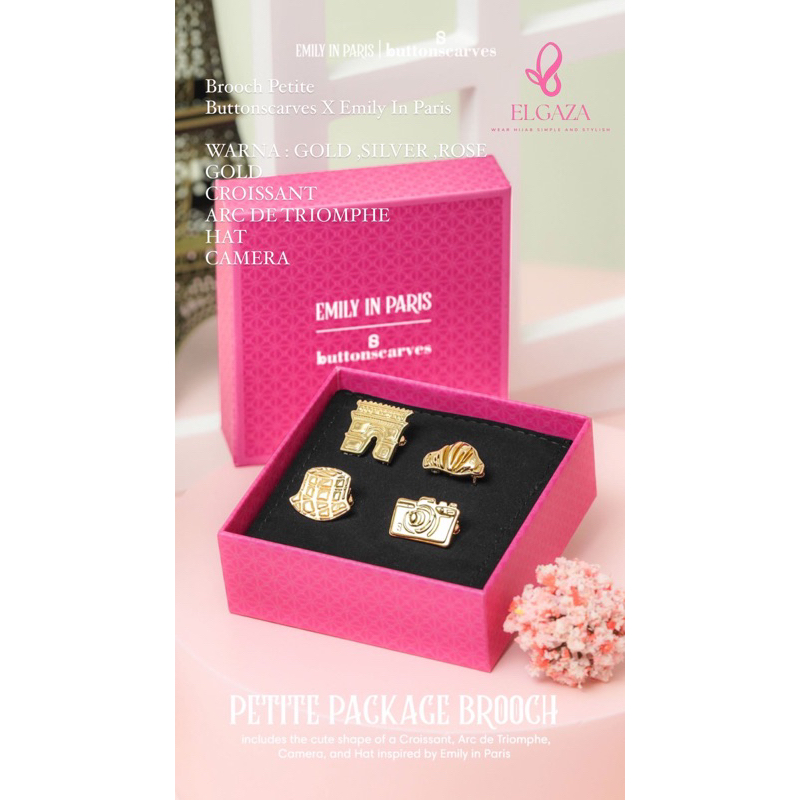 Brooch Emily in paris