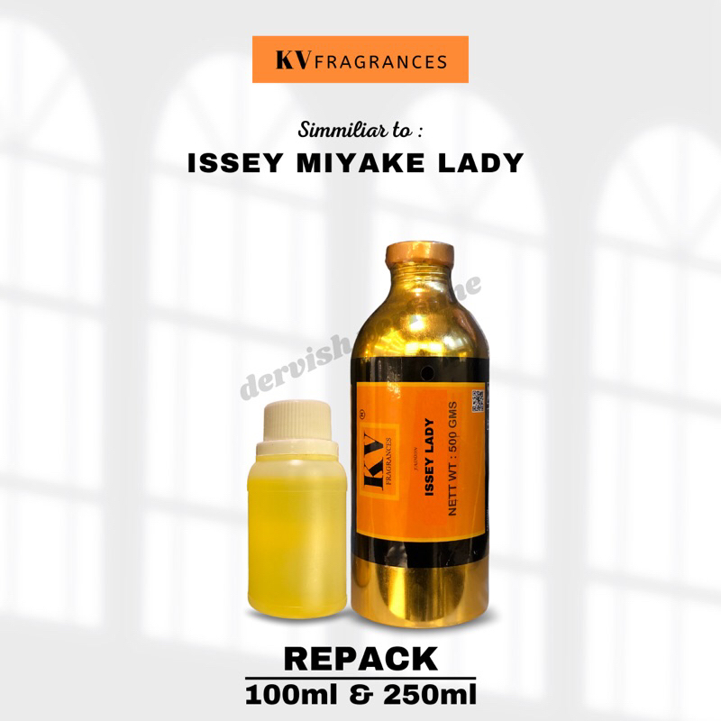 BIBIT PARFUM MURNI KV FRAGRANCES ISSEY MIYAKE LADY REPACK 100ml