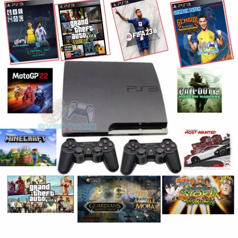 PS3 SLIM CFW HWF OFW GAME TERBARU SEKEN