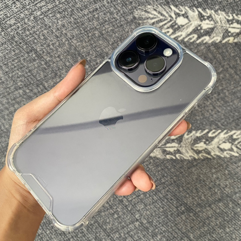 Case IPHONE 14 PRO Bening Transparan Clear Baru Dipakai 1 Hari