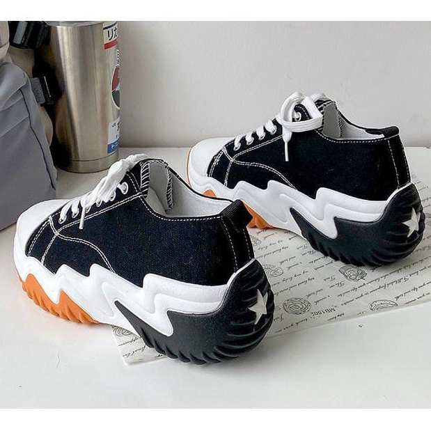 TBIG [COD] Sepatu Sneakers Import Shoes STARENSHOES Fashion Wanita Sepatu Korea Style Sekolah Kuliah