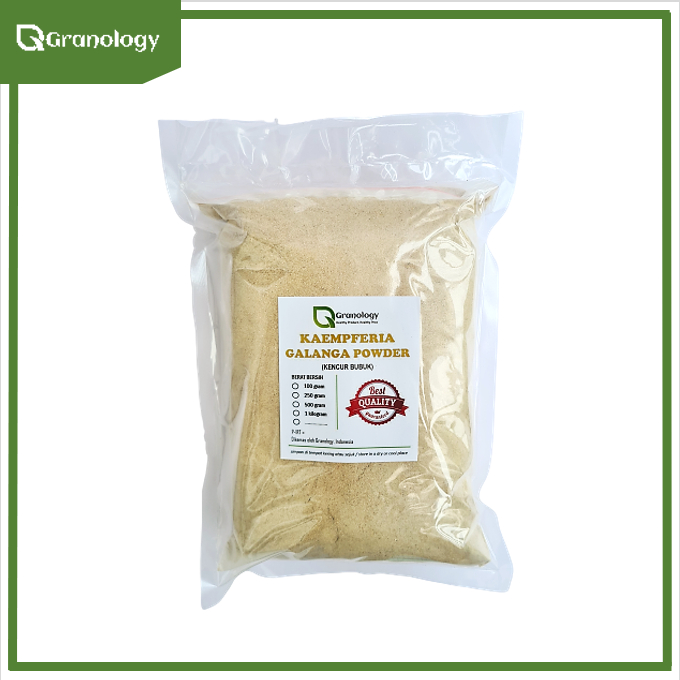 Kencur Bubuk / Kaempferia Galanga Powder (1 kilogram) by Granology