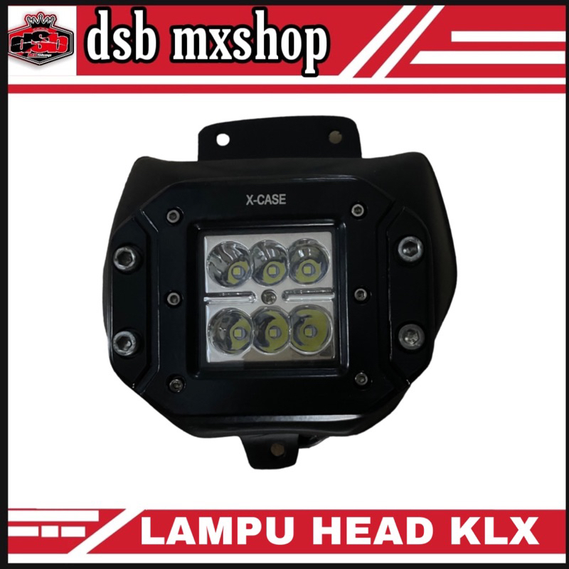 LAMPU HEAD BATOK KLX LED-LAMPU LED KLX X-CASE