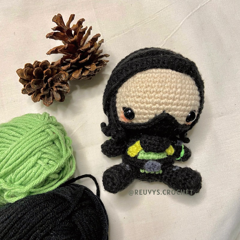 Boneka Rajut Viper Valorant | Amigurumi