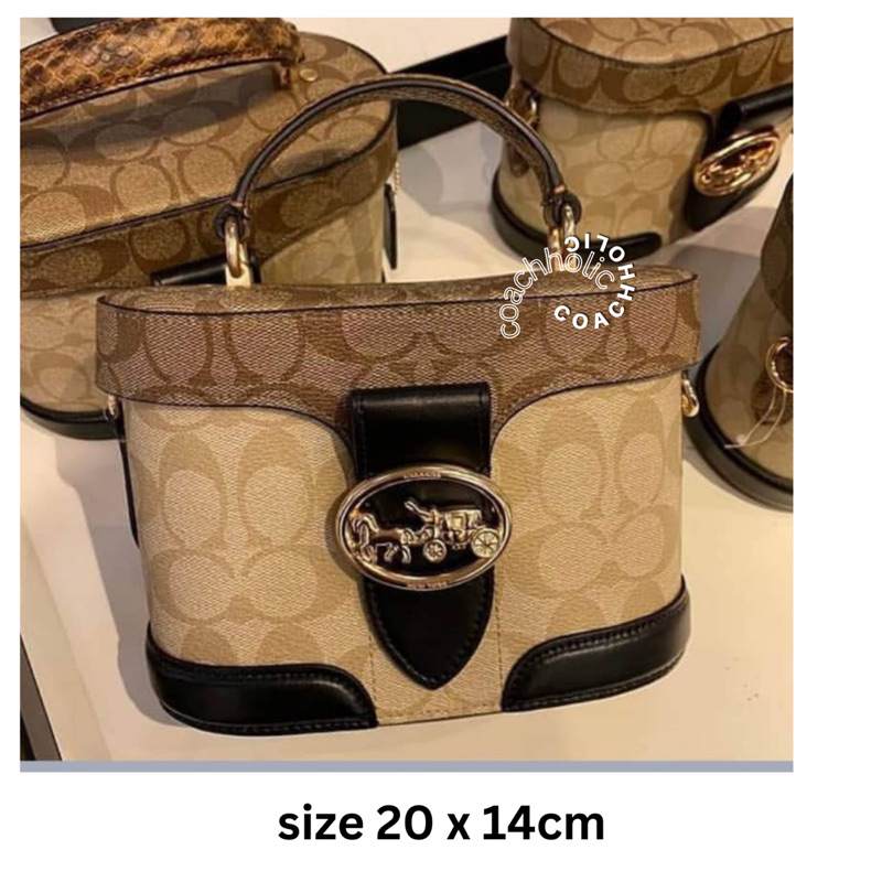 coach georgie gem crossbody original