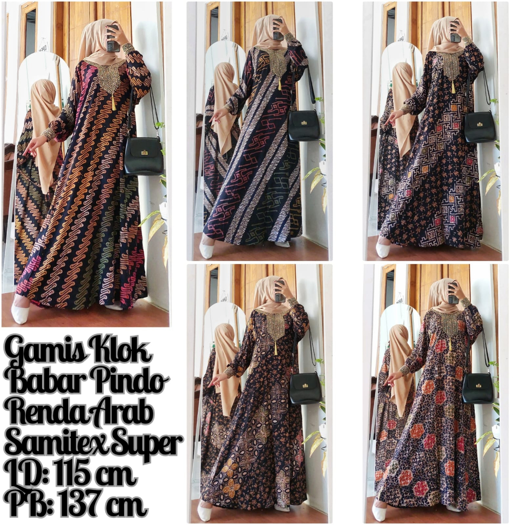 Gamis Klok Babar Pindo