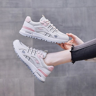Sepatu Olahraga Wanita Import Spatu Lari Cewek Cantik Murah Sneakers Perempuan Korea Style SP-170