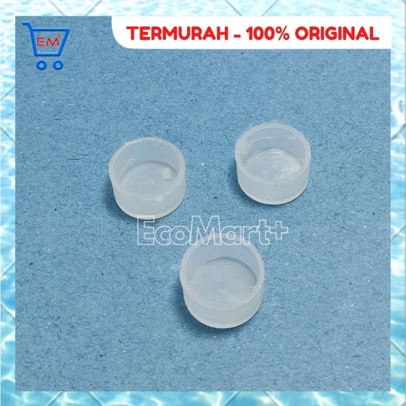 Sambungan Pipa Akuarium 5/8&quot;  L - T - Sok (lurus) dan Penutup Ujung - HARGA 3 PCS /varian