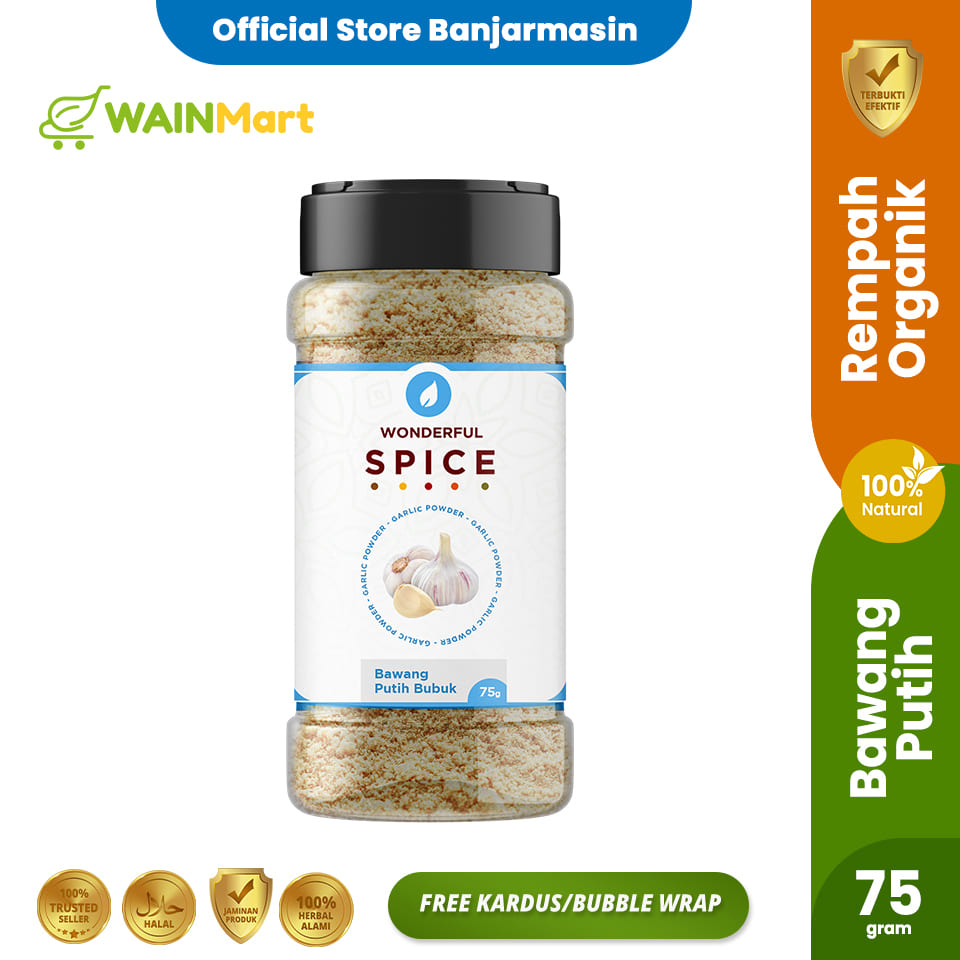 Bawang Putih Rempah Asli Bumbu Masak Dapur Premium