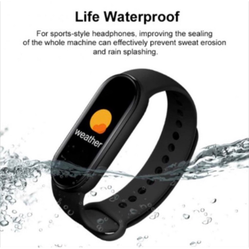 SmartWatch  -Smart Band M6 - Smart Bracelet M6 DIsplay 0.96”TFT - Smartwatch M6