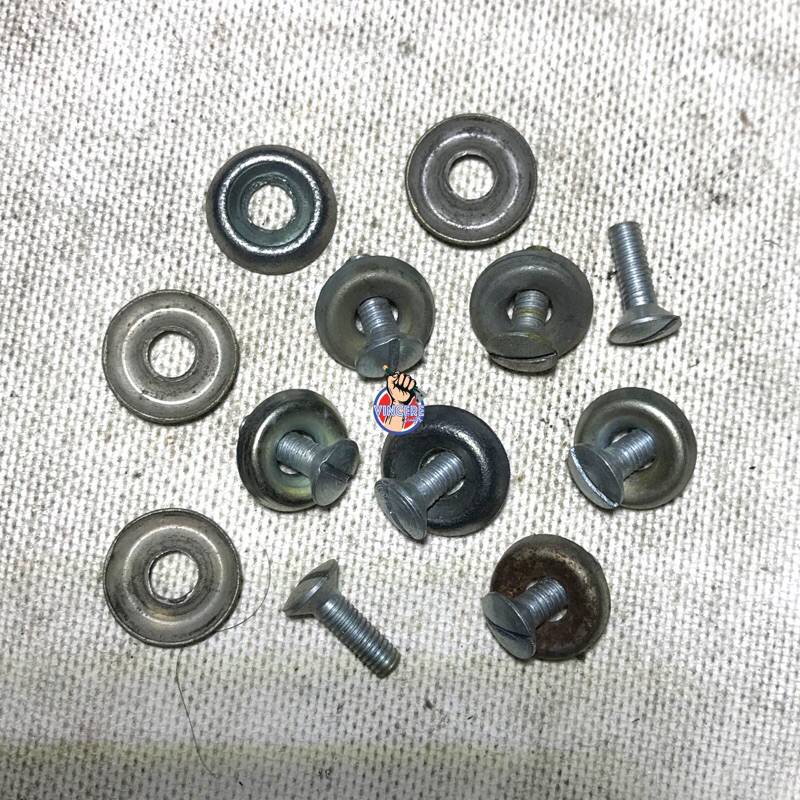 Baut Min Ring Topi Headlamp Lampu Depan Vespa Super Sprint Latin S GL SS VBA VBB VNB VGLB Kongo