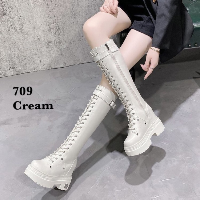 SEPATU LONG BOOTS FASHION KOREA  709
