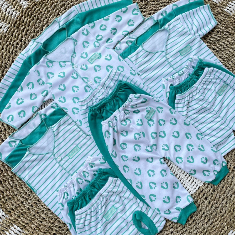 PROMO 7.7 18 Pcs Baju Bayi Celana Bayi Setelan Bayi Baju Bayi Newborn Baju Bayi Baru Lahir Atasan Bayi Baju Bayi Murah Baju Bayi Lucu Baju Bayi Serian Tosca DNW BABY