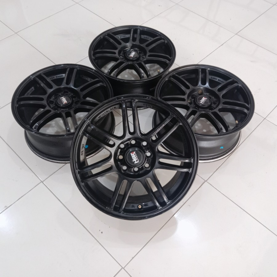 Velg Mobil Bekas Ring 16 BOON HSR R16X7 Pcd 4x100 4x114,3 ET42