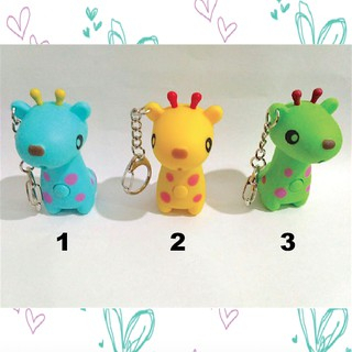 

custom stamp / stempel nama light & sound Giraffe jerapah