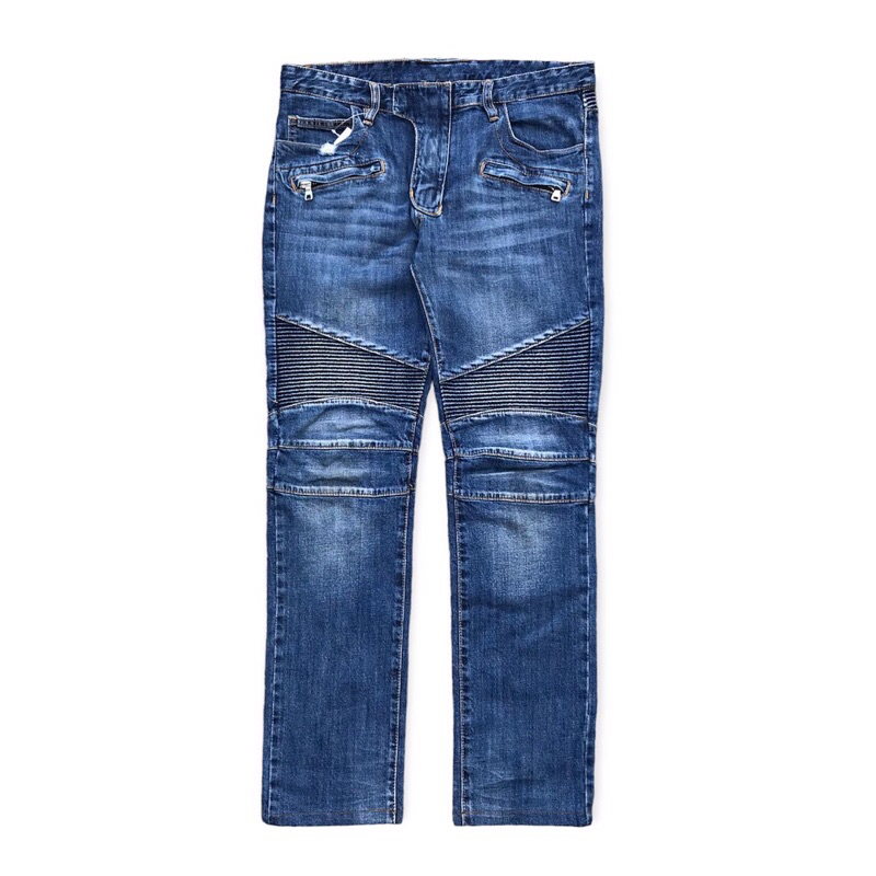 LONGPANTS JEANS BIKERS BALMAIN SECOND ORIGINAL