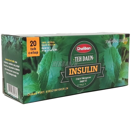

Teh Celup Daun Insulin Gholiban