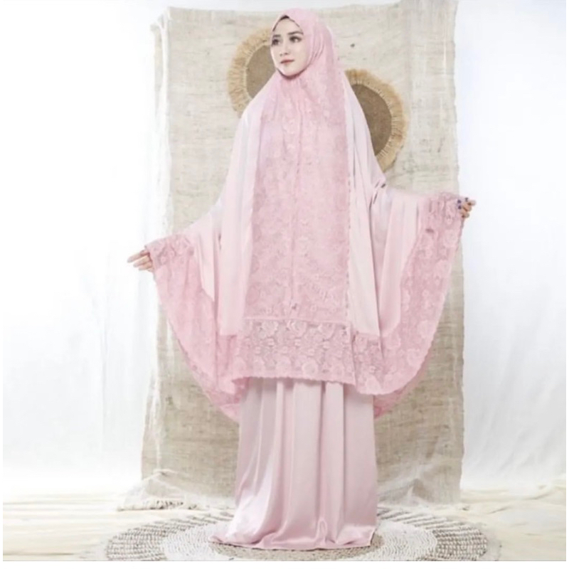 mukena zara Armani silk