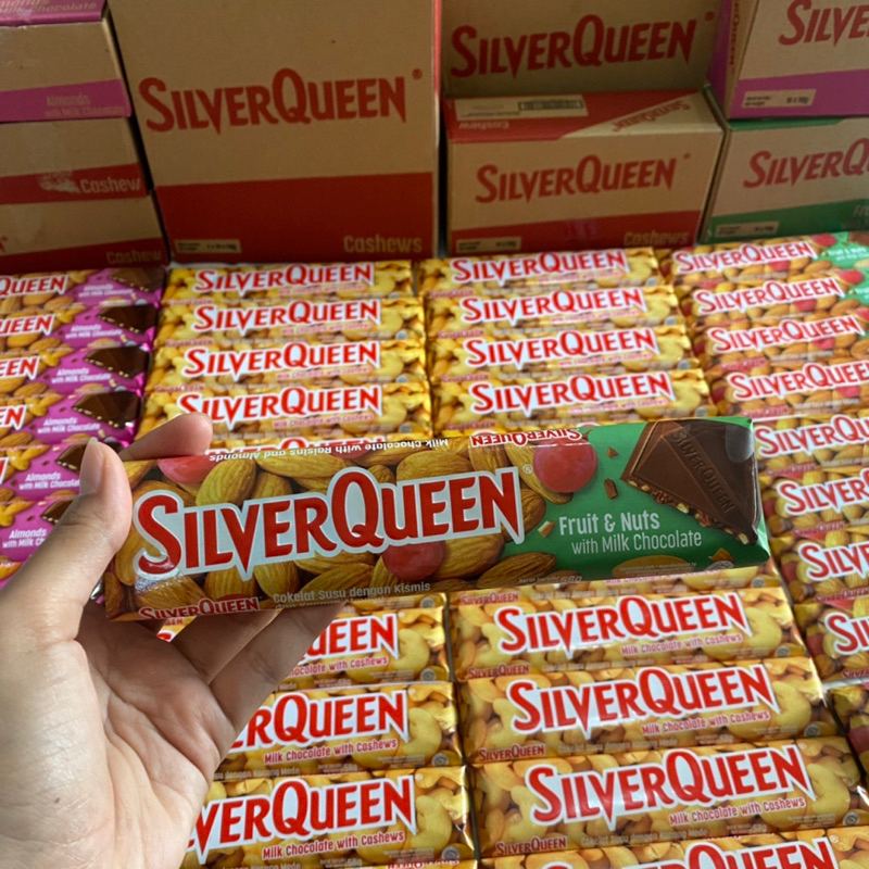 [ REQUEST TAMBAHAN COKLAT SILVERQUEEN 58GR/ COKLAT CASHEW/ALMOND/FRUIT N NUT/ KADO COKLAT SILVERQUEEN/HADIAH COKLAT]