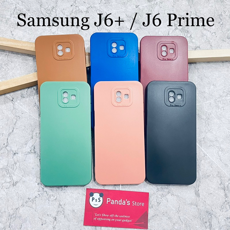 Softcase Pro Camera Samsung J6+ / J6 Prime Candy Case Full Color 3D Silikon TPU