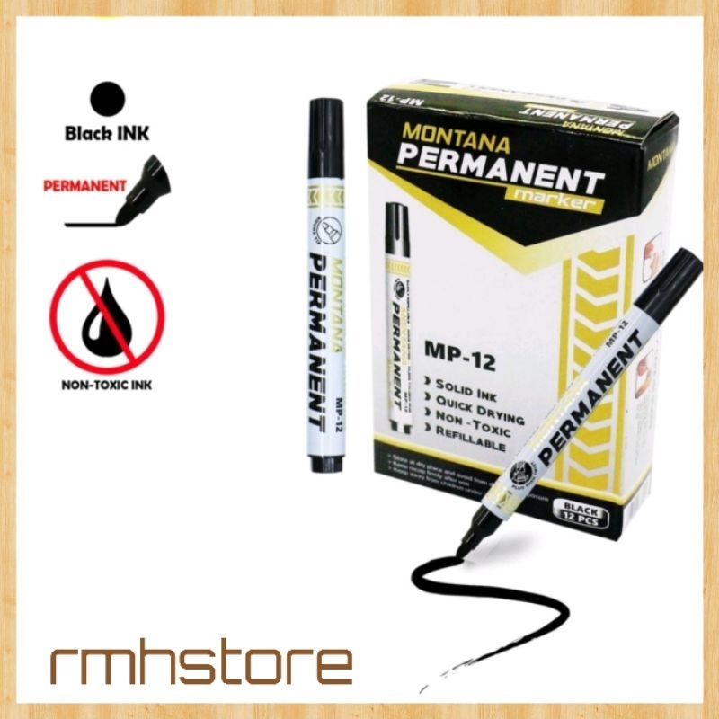 

SPIDOL PERMANEN MONTANA BLACK ALAT TULIS