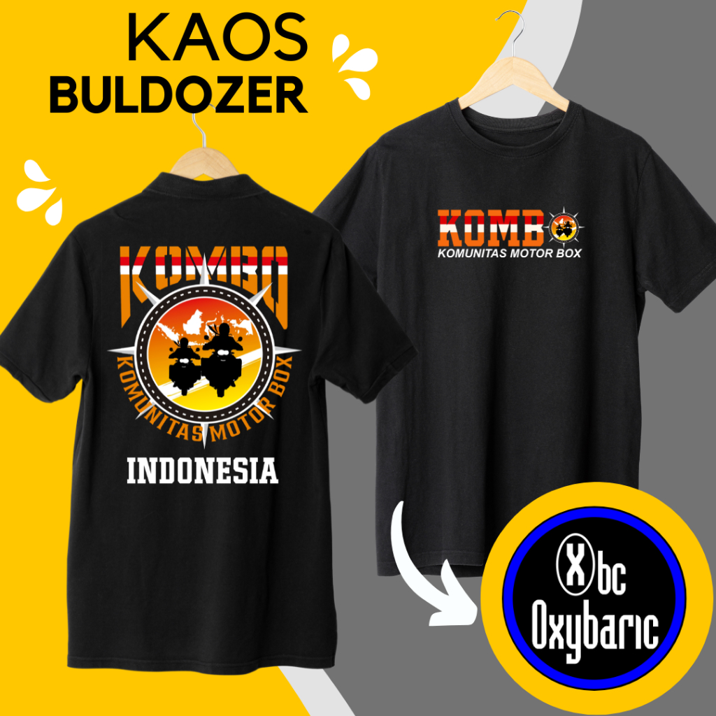 Kaos Kombo Komunitas Motor Box Indonesia Baju Pria Keren