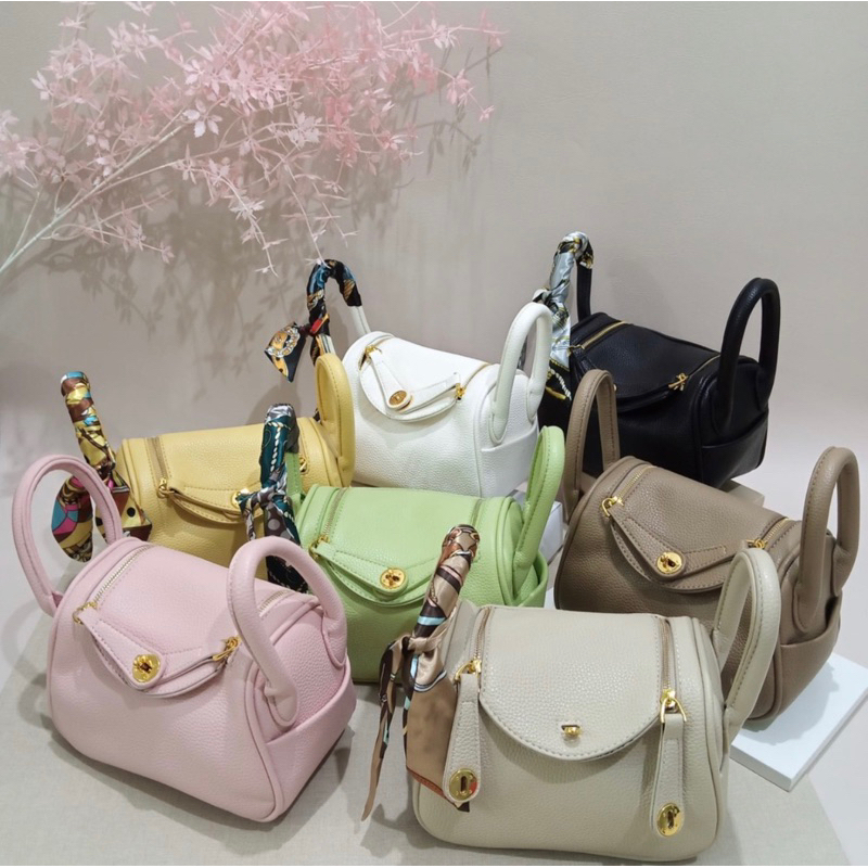 NAOMI - New Premium Linsy Summer FREE 2 Tali size Mini 19 Cute Import Bag - Tas Fashion Shoulder Sling Bag - Naomi Bag - Tas Naomi - Tas berkualitas - ootd bag - tas wanita - warna pastel - soft colour bag tas weekend simple modis murah lebay