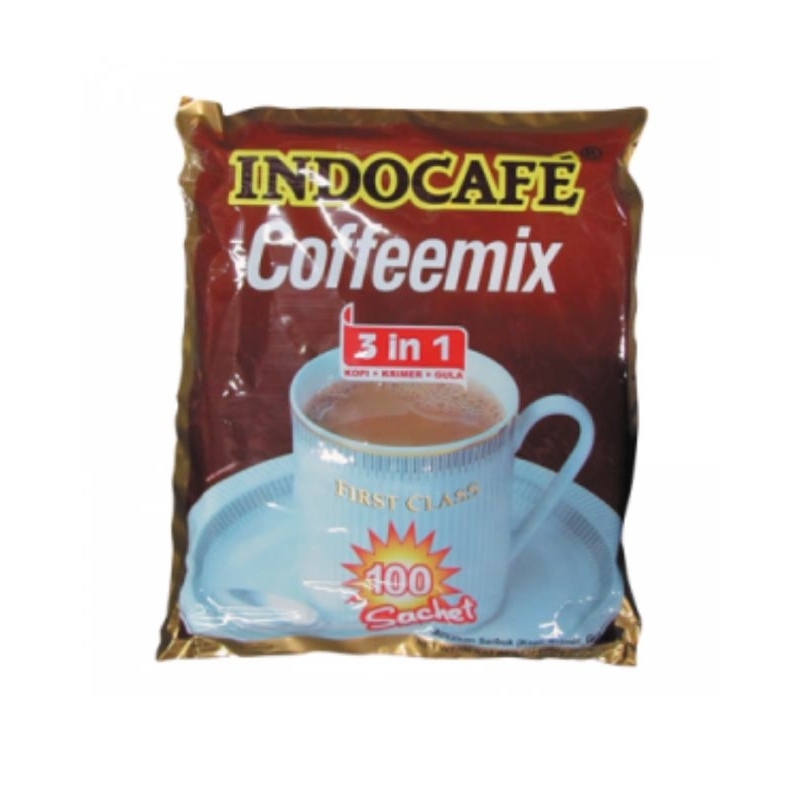 

Indocafe Coffee Mix 3 in 1 BAG isi 100 x 20g