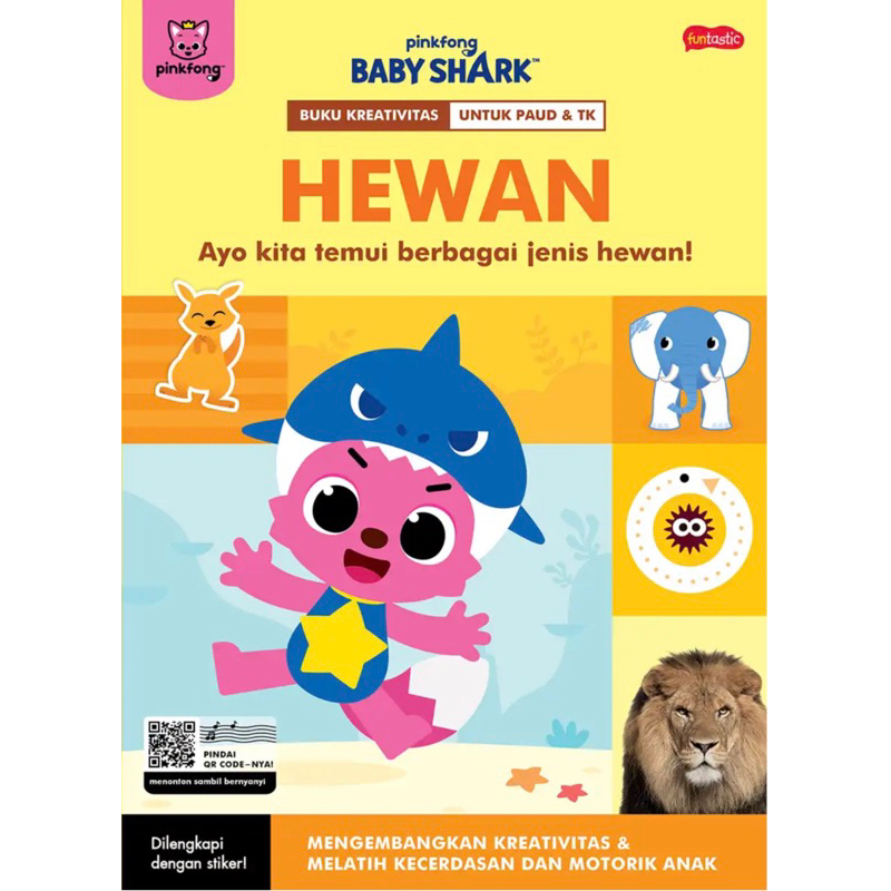 buku pinkfong baby shark hewan