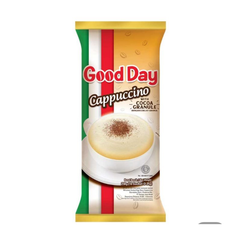 

Good Day Kopi Instant Cappucino 10x25g