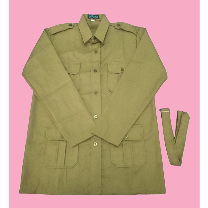 SERAGAM SEKOLAH HW MUHAMMADIYAH HW PUTRI LENGAN PANJANG UKURAN ANAK