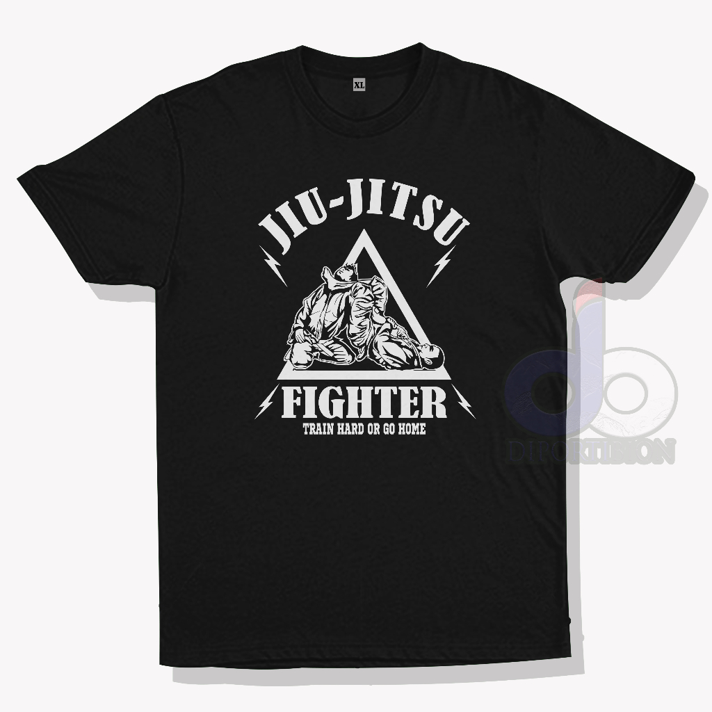 JIU-JITSU GRAPHIC SHORT SLEVE T SHIRT / JIU-JITSU KAOS LENGAN PENDEK / JIUJITSU KAOS