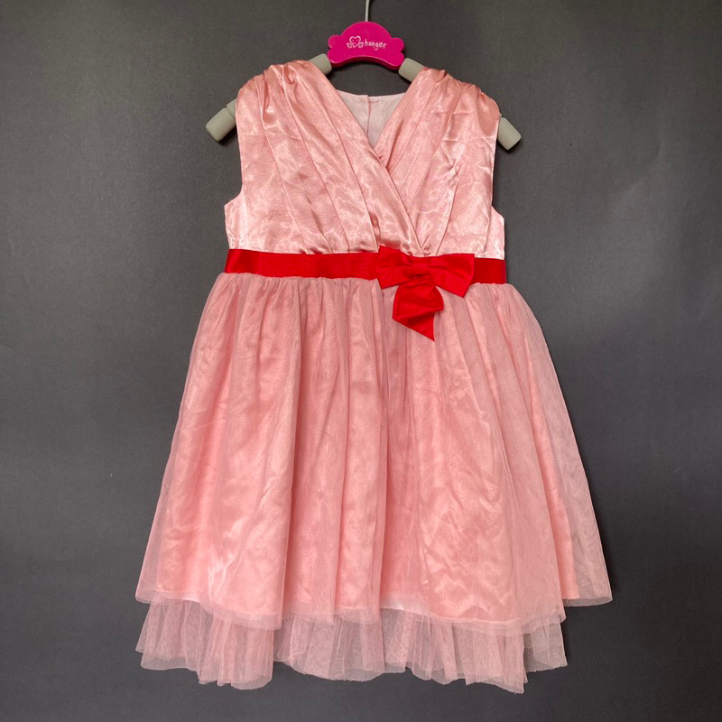 Dress Tutu Pink Laura Ashley London / Gaun Pesta Anak Perempuan - Preloved