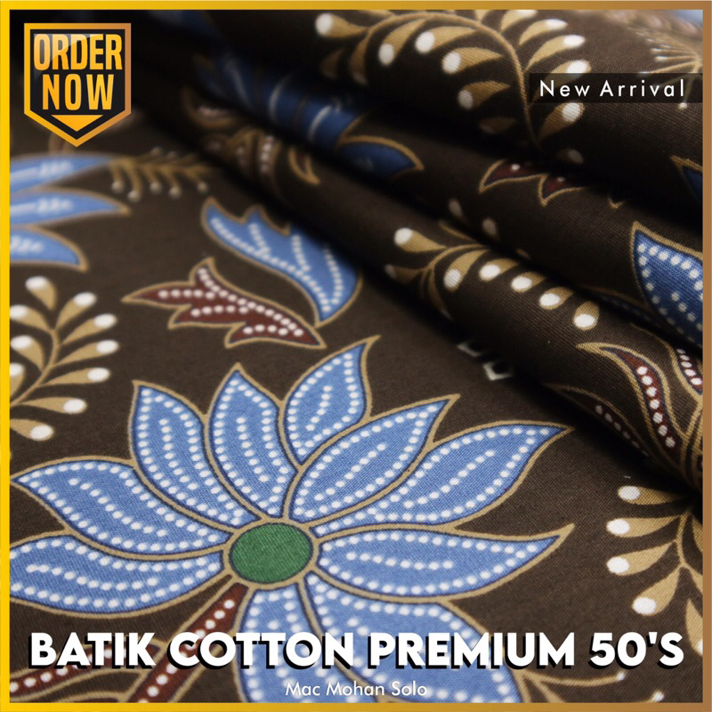 [NEWEST PRODUCT] KAIN BATIK COTTON 50’s PREMIUM NEW DESIGN BAHAN BATIK KATUN SARIMBITAN KEMEJA HQ FABRIC BY MACMOHAN