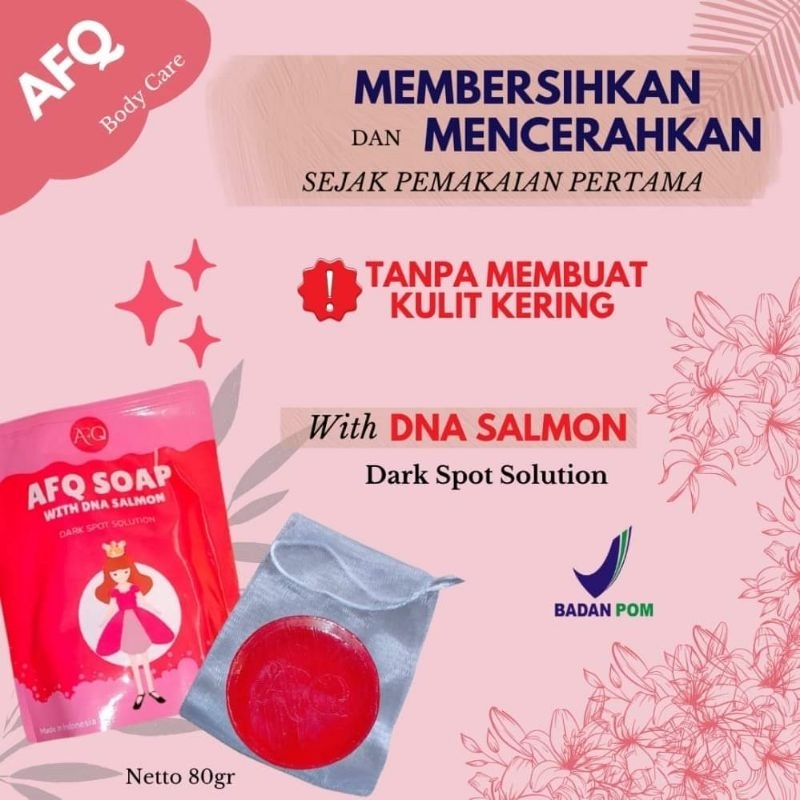 Sabun Pemutih AFQ DNA Salmon