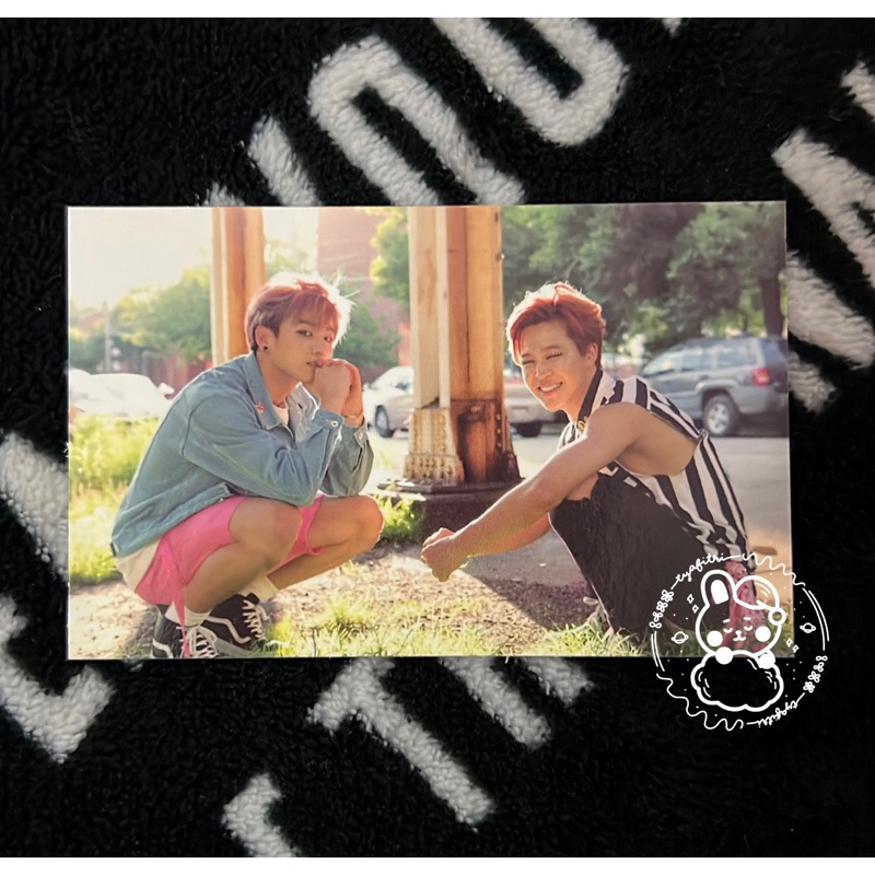 BTS Jungkook Jimin Now 3 Photocard (BTS JIKOOK NOW 3 pc)
