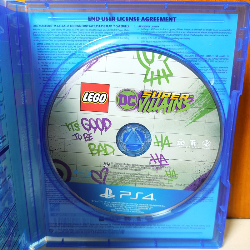 Lego DC Super Villains PS4 Kaset Lego DC Super Villain Playstation PS 4 5 CD BD Game Games Disc original ori lego super heroes avengers marvel 1 2 vilain vilains reg 3 region asia ps4 ps5 mainan anak gim petualangan jurassic