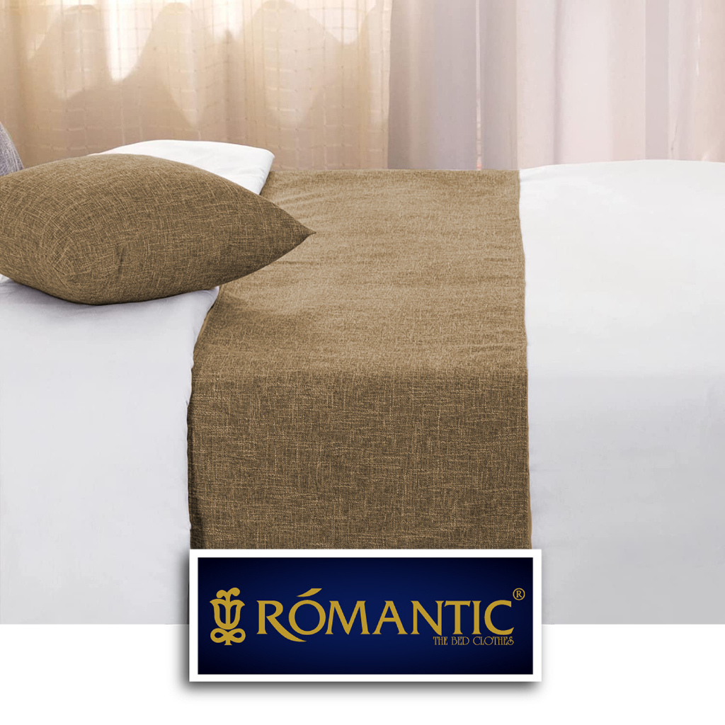 Bed Runner / Selendang kasur Mocha by ROMANTIC standard Hotel minimalis