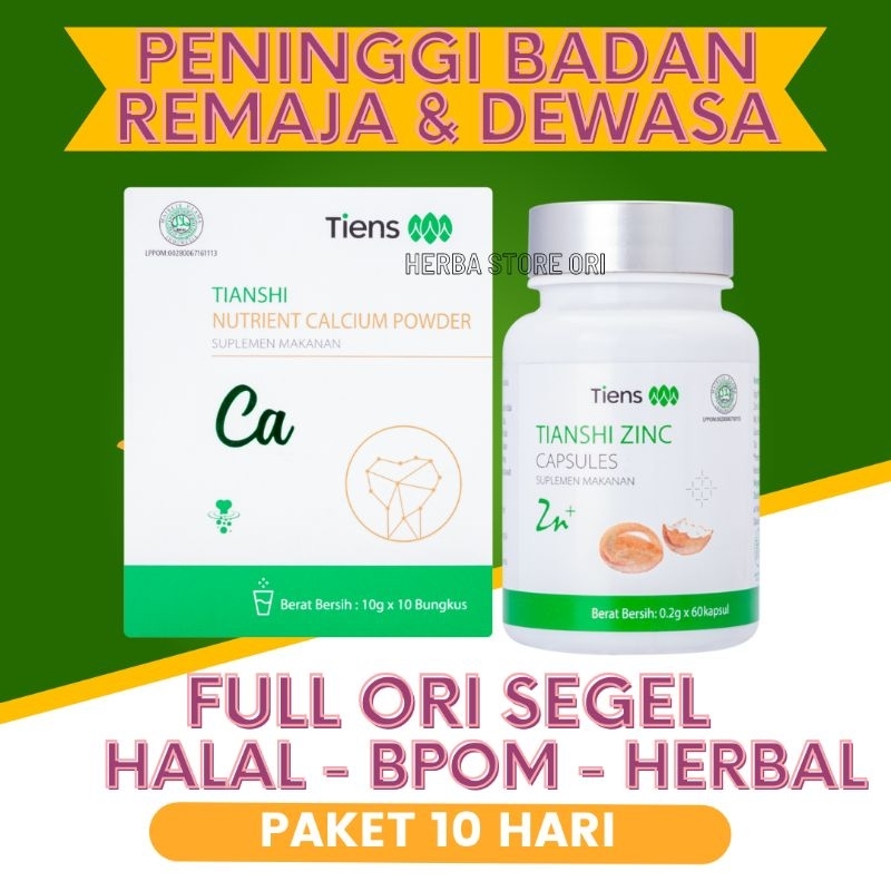 Tiens Peninggi Badan / Peninggi Badan Tiens / Susu Peninggi Badan / Suplemen Peninggi Badan