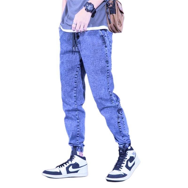 CELANA JEANS JOGGER PRIA