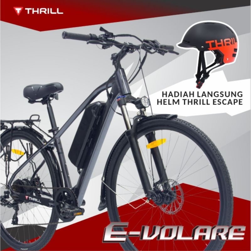 sepeda listrik thrill E-Volare Z 4.0 HANYA BATERAI NYA SAJA